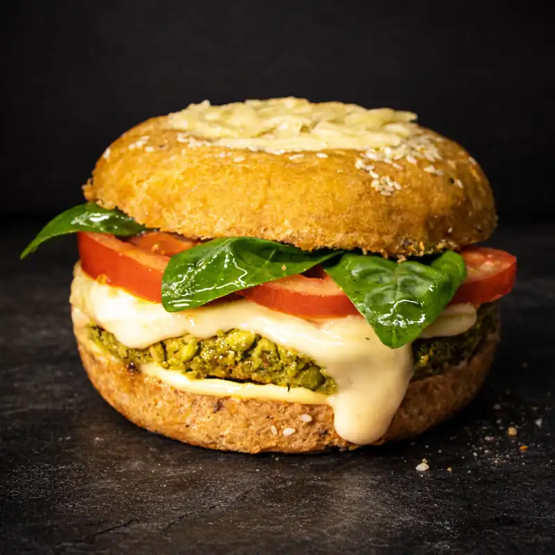Medallones caprese plant-based para el sector B2B