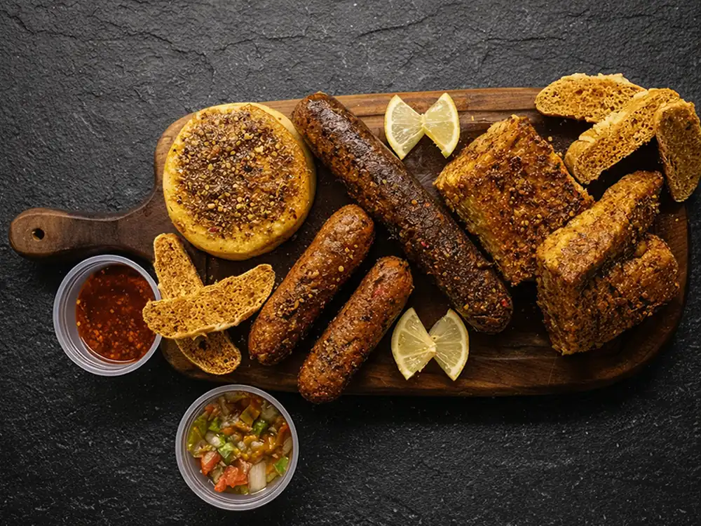 Parrillada mayorista 100% basada en plantas para gastronómicos