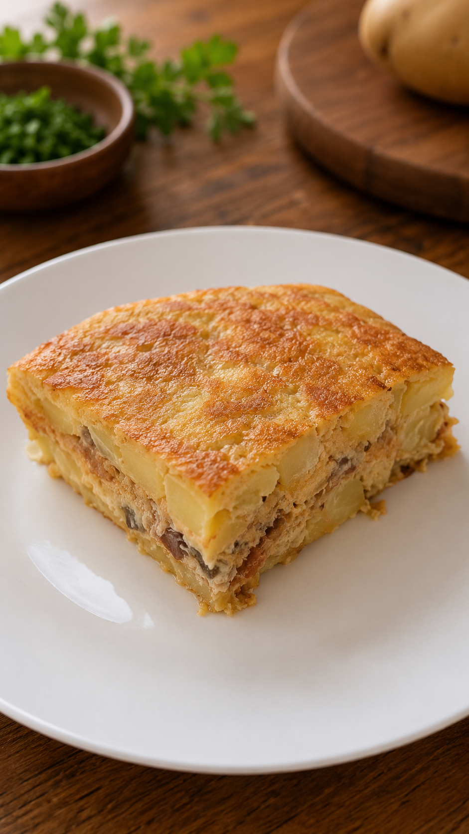 Tortilla de papa a la española